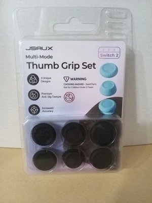 Thumb Grips for Nintendo Switch 2 Anti-Slip Enhanced Gaming Joycon Stick Cover - Image 1 of 2