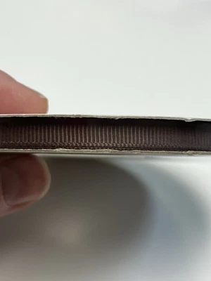 15 Yards 1/4” Wide Chocolate Chip Grosgrain Ribbon Sealed Stampin Up #8202 - Image 1 of 3