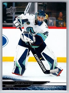 2024 Upper Deck Joey Daccord #395 Seattle Kraken - Picture 1 of 2