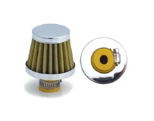 Mini Filtro Aire Respirador Reutilizable Fibra Algodón Amarillo RC Limpiable 3/8" 3994 - Imagen 1 de 1