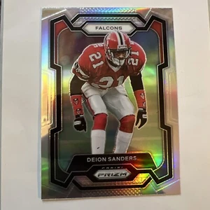 2023 Panini Prizm Silver Deion Sanders Atlanta Falcons #15 - Picture 1 of 2