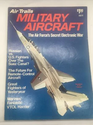 Vintage Air Trails Military Aircraft Russian vs US Fighters over Suez Canal 1971 - Image 1 of 4