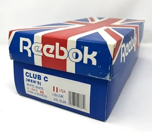 Reebok Club C Original 1985 Vintage Shoebox - BOX ONLY For Size 11 - Picture 1 of 9