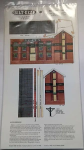 * BILT EEZI G3 Scats Warehouse 2 mm scale Model N Gauge Card Kit - Picture 1 of 3