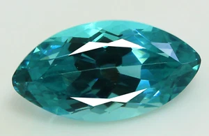 Certificado 6,80 quilates natural Ceilán zafiro multicolor 16x8 mm marquesa p... - Imagen 1 de 6