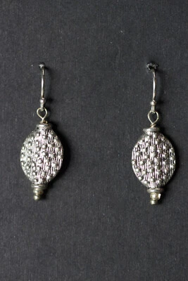 仙人掌叶子设计小饰品耳环 925 纯银锡饰品 1.50 — 第 1/4 张图片