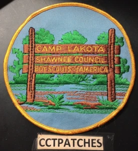 PARCHE SCOUT CAMP LAKOTA SHAWNEE CONCEJO OHIO BSA para niños - Imagen 1 de 2