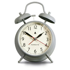Newgate New Covent Garden Alarm Clock Overcoat Grey Retro Mid-Century Modern