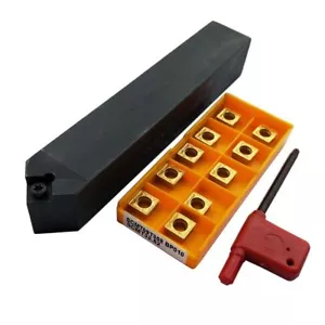 45° SSDCN 2525M09 25mm CNC Tornillo Neutro Herramienta Soporte + SCMT32.52 - Imagen 1 de 7