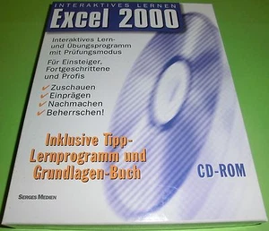 Excel 2000 - Interaktives Lernen (PC-Software) Lern- und Übungsprogramm mit... - Bild 1 von 3