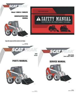 Набор ручной вилочный погрузчик Scat Trak 1300D /1500D/DX - Изображение 1 из 4