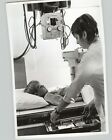 Boy Under XRAY Machine MEDICINAL TECH Machlett Lab Stamford CT 1950s Press Photo