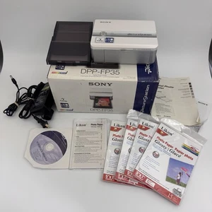 Sony Digital Photo Printer Picture Station DPP-FP35 Bundle Tested Work - Picture 1 of 16