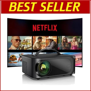 AI-Powered 4K Projector: Instant Focus, Dolby Audio & Endless Streaming Options - Picture 1 of 10