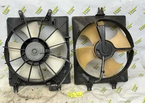 04-08 Acura TL Radiator AC Fan Cooling Fan RIGHT & LEFT 2004 2005 2006 2007 OEM - Picture 1 of 3