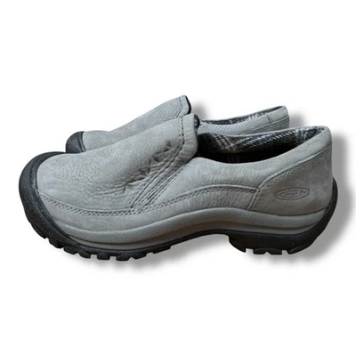 Keen Kaci III Winter Slip-On Grey Leather Waterproof Shoe Warmth Women’s Size 7 - Image 1 of 4