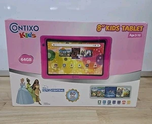 Contixo 8in Kids Learning HD Tablet w/ Disney eBooks 64GB K103-64GB Pink NIB - - Picture 1 of 3
