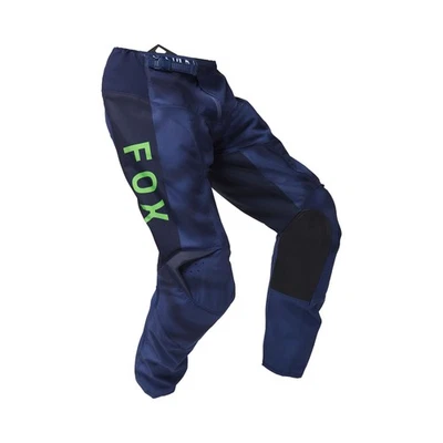 Fox Racing 180 Taunt Pants Durable Leather Knee TruMotion Heat Resistant Navy - Изображение 1 из 4