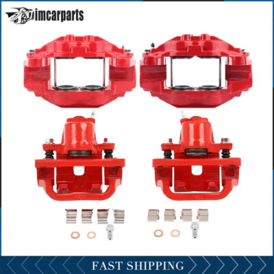 Brake Calipers Pairs Front & Rear For Toyota Sequoia Tundra 2008 2009 2010-2017 - Image 1 of 4