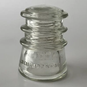 Isolator Hemingray #10 63 - 42 Klarglas - Bild 1 von 4