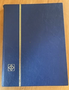 Vintage Leatherette Stamp Book W/ Approx 275 United Nation & Various Stamps - Picture 1 of 19