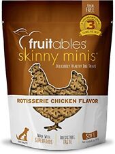 Fruitables Skinny Mini Healthy Dog Treats- Low Calorie Training Treats 5 oz bag