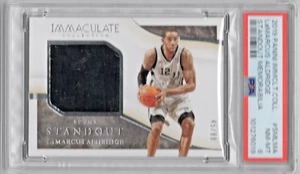 Camiseta deportiva destacada 2019-20 Immaculate Collection LaMarcus Aldridge #/99 SMLMA PSA 8 - Imagen 1 de 2