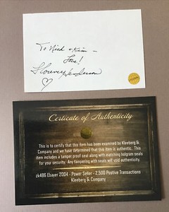 Florence Henderson Autographed Index Card Brady Bunch COA Adds Heart