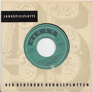 Erna Berger Heinrich Schlusnus - Reich mir die Hand, mein Leben..., 7" Vinyl EP - Imagen 1 de 1