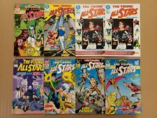 Young All-Stars #1-21 Lot of 8 DC 1987 series VF/NM avg