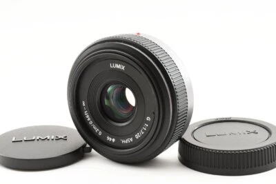 Near Mint Panasonic Lumix G 20mm F/1.7 Aspherical G Series H-H020 - Image 1 of 4