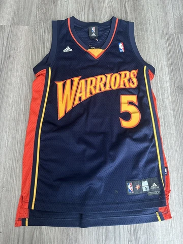 Baron Davis Golden State Warriors Jersey, Navy Blue Men’s Small Cover
