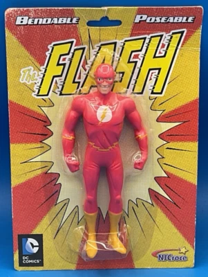 Figura de acción posable flexible The Flash DC Comics NJ Croce #3906 NUEVA envío gratuito Foto 1 de 4