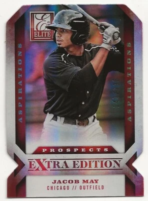 2013 Panini Elite Extra Edition Aspirations Jacob May /200 Die-Cut #151 - Image 1 of 2