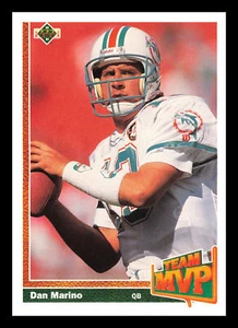 Dan Marino #465 1991 Upper Deck Miami Dolphins Football - Picture 1 of 2