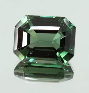 AAA++ Fabulosa gema suelta natural increíble turmalina verde corte esmeralda 7,65 quilates - Imagen 1 de 6