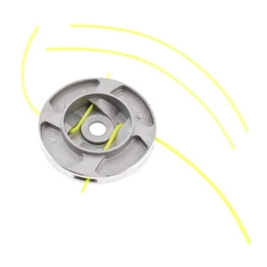 Aluminium Grass Trimmer Head for 33cc 26cc 43cc 52cc Brush Cutter Replacement - Picture 1 of 12