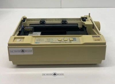 Epson LQ-300 A4 Mono 24 Pin Dot Matrix Printer C143001 - Image 1 of 4