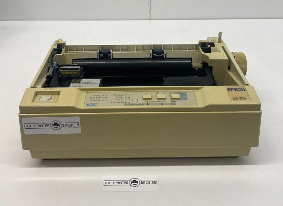 Epson LQ-300 A4 Mono 24 Pin Dot Matrix Printer C143001 - Image 1 of 4