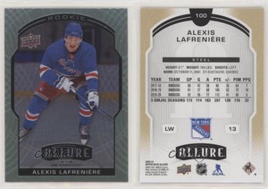 2020-21 Upper Deck Allure Rookie Steel Alexis Lafreniere #100 Rookie RC