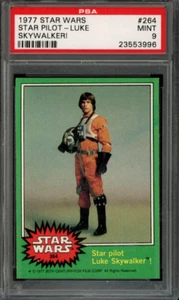 Luke Skywalker 1977 Topps Star Wars Card #264 – PSA 9 - Picture 1 of 2