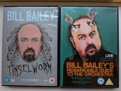 Bill Bailey: Tinselworm + Remarkable Guide To The Orchestra (2x DVD) bundle - Image 1 of 4