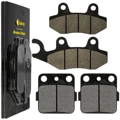 Caltric Front and Rear Brake Pads for Kawasaki KLX140 KLX140L 2008-2024 - Image 1 of 4