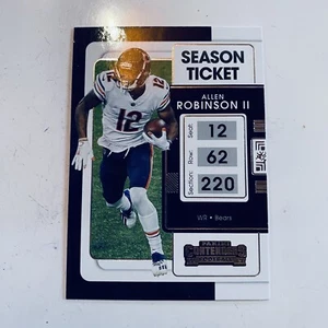 2021 Panini Contenders - Allen Robinson #18 - Football Tranding Card - Picture 1 of 2