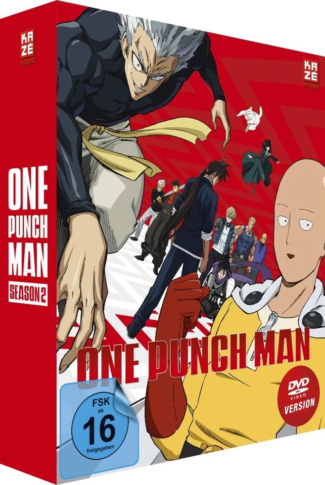 One Punch Man - Staffel 2 - Gesamtausgabe - DVD - NEU - Bild 1 von 1