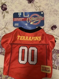 PETS FIRST COMPANY JERSEY MARYLAND TERRAPINS SZ SMALL NWT - Picture 1 of 1