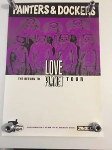 PAINTERS & DOCKERS..61x43cm..LOVE PLANET..1993 CD REISSUE & GIG PROMO POSTER - Picture 1 of 11