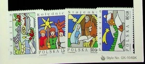 POLAND Sc 3378-81 NH ISSUE OF 1997 - CHRISTMAS - Picture 1 of 1