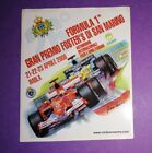 alter Aufkleber Sticker, Schumacher Ferrari Alonso Formel1 GrandPrix Imola 2006