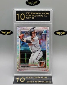 2020 Bowman Chrome Baltimore Orioles RYAN MOUNTCASTLE #BCP-26 rookie grad LRG 10 - Picture 1 of 2